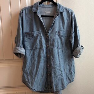 GAP Light Blue Denim Shirt